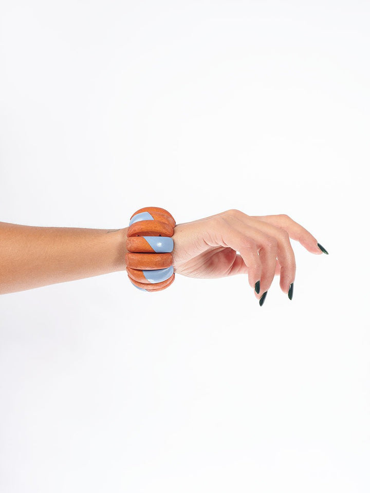 Bracciale legno Surry Hills - ocra - Bijondo