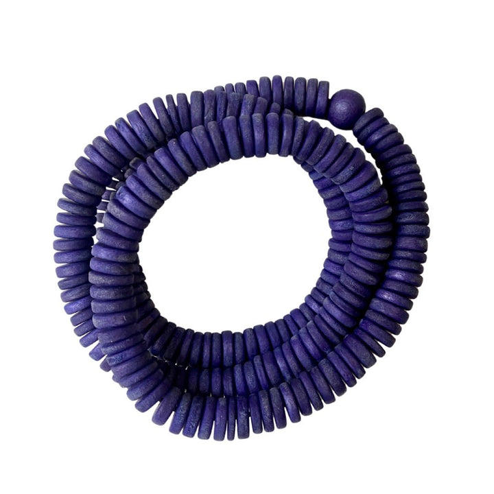 Bracciale Rory legno elastico - glicine - Bijondo
