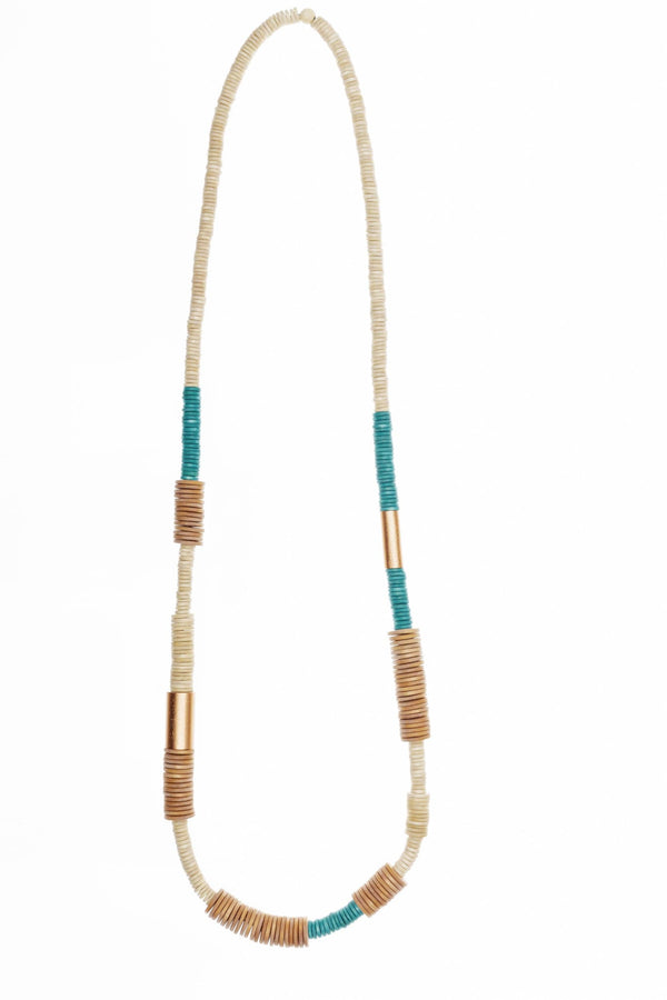 Collana Germania Metallic - turchese - Bijondo