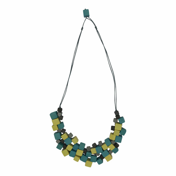 Collana Moldavia - lime - Bijondo