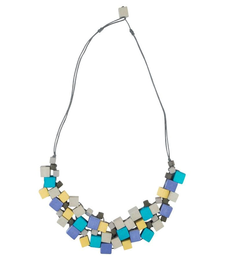 Collana Moldavia - viola - Bijondo