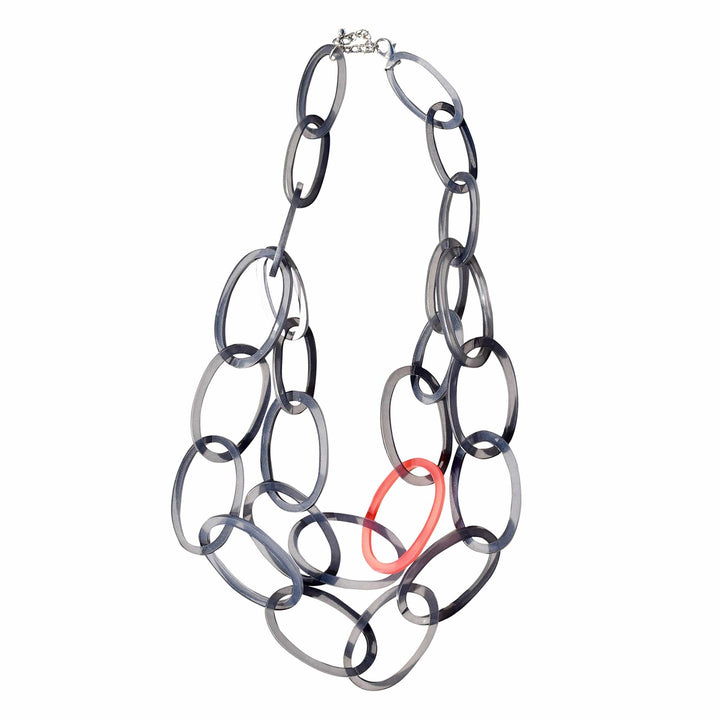 Collana Tanzania - rosso - Bijondo