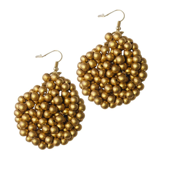 Orecchini Figi Metallic - oro - Bijondo